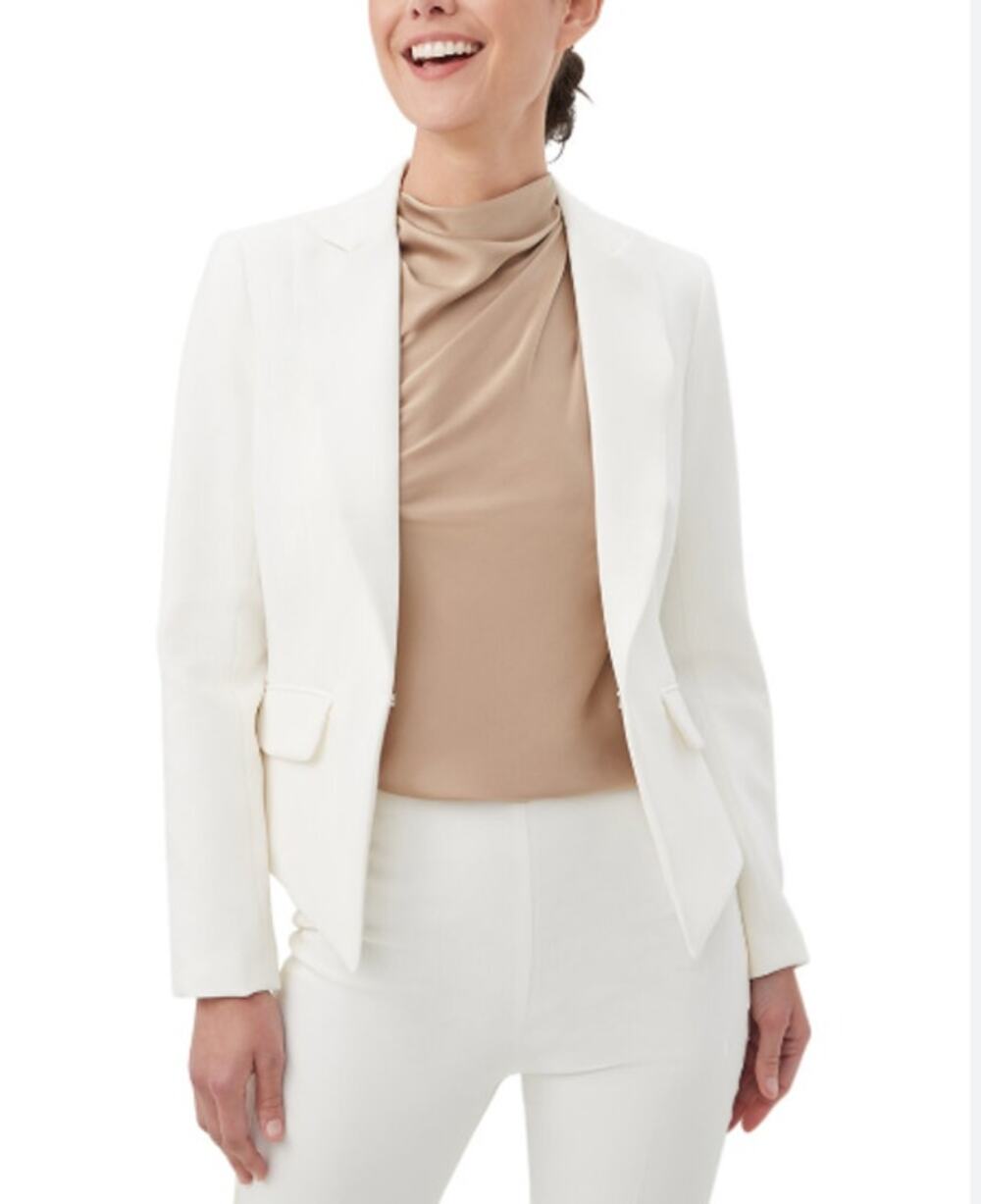 Trina Turk Atwood White Blazer Size 6